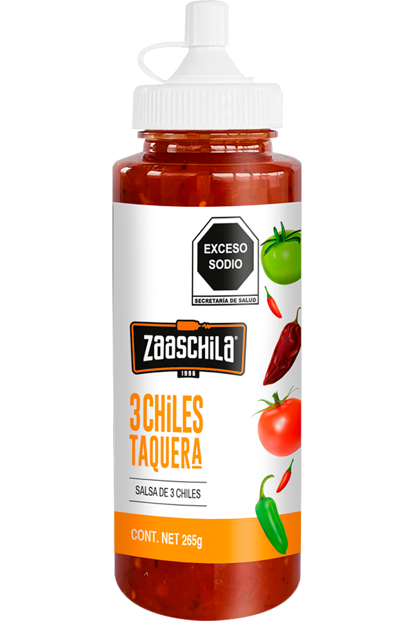 Salsa 3 Chiles Taquera Zaaschila 265g