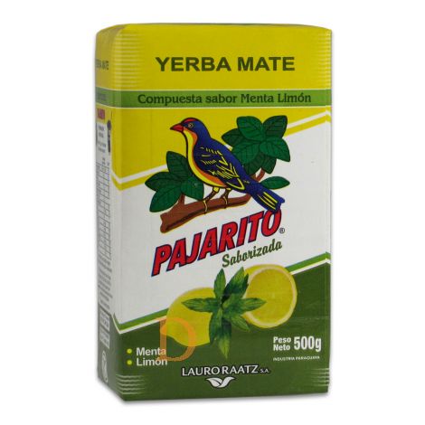 Yerba Mate Menta Limon 500 g - PAJARITO