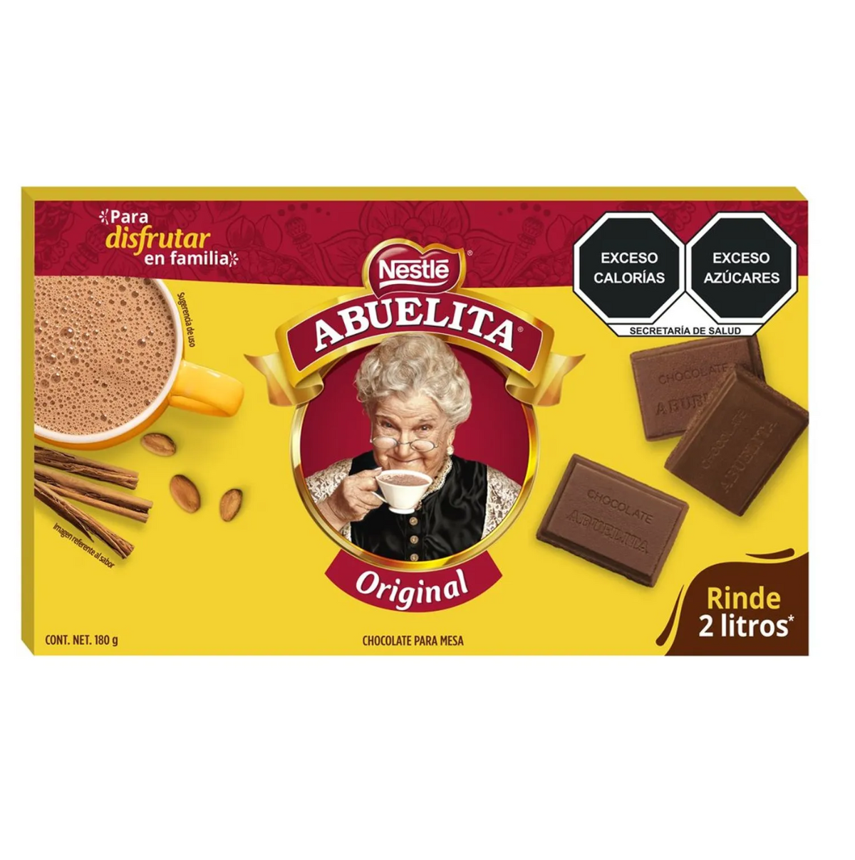 Chocolate Abuelita Marqueta 180 g - Abuelita