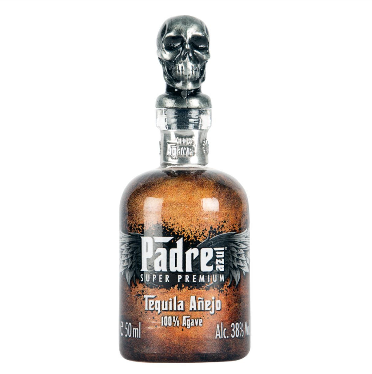 Tequila MINI Añejo 50 ml PADRE AZUL