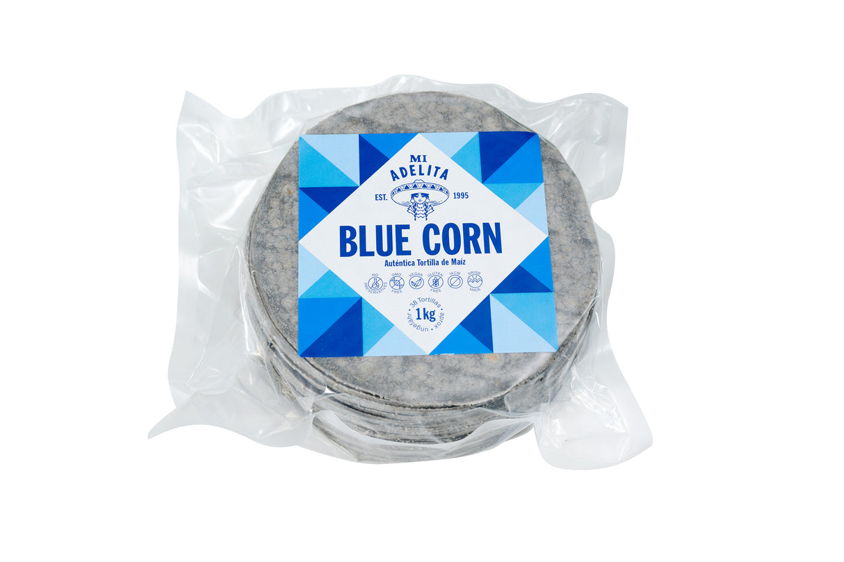 1 kg Tortillas de Maiz Azul - Mi Adelita