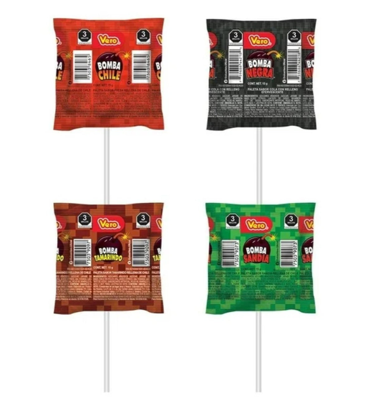 Paleta Bomba Surtida Vero