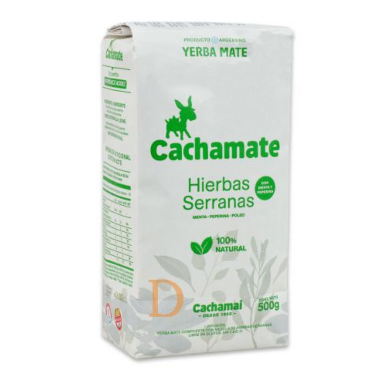 Cachamate Hierbas Serranas - Yerba mate 500 g