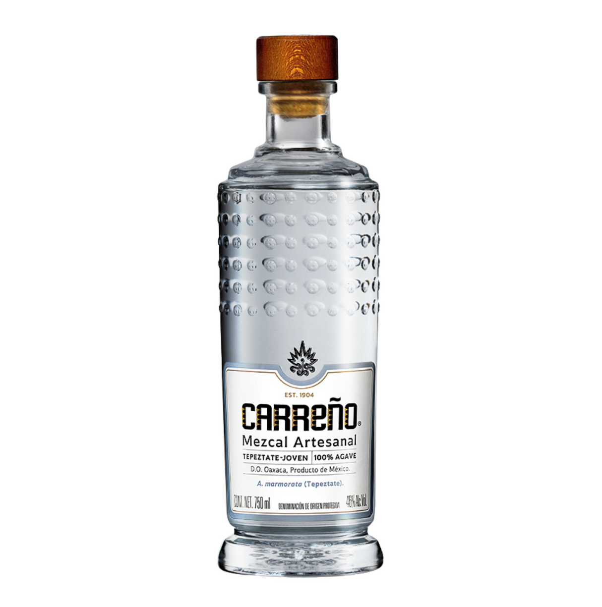 Mezcal Artesanal TEPEZTATE -JOVEN CARREÑO 700 ml 46 % Vol