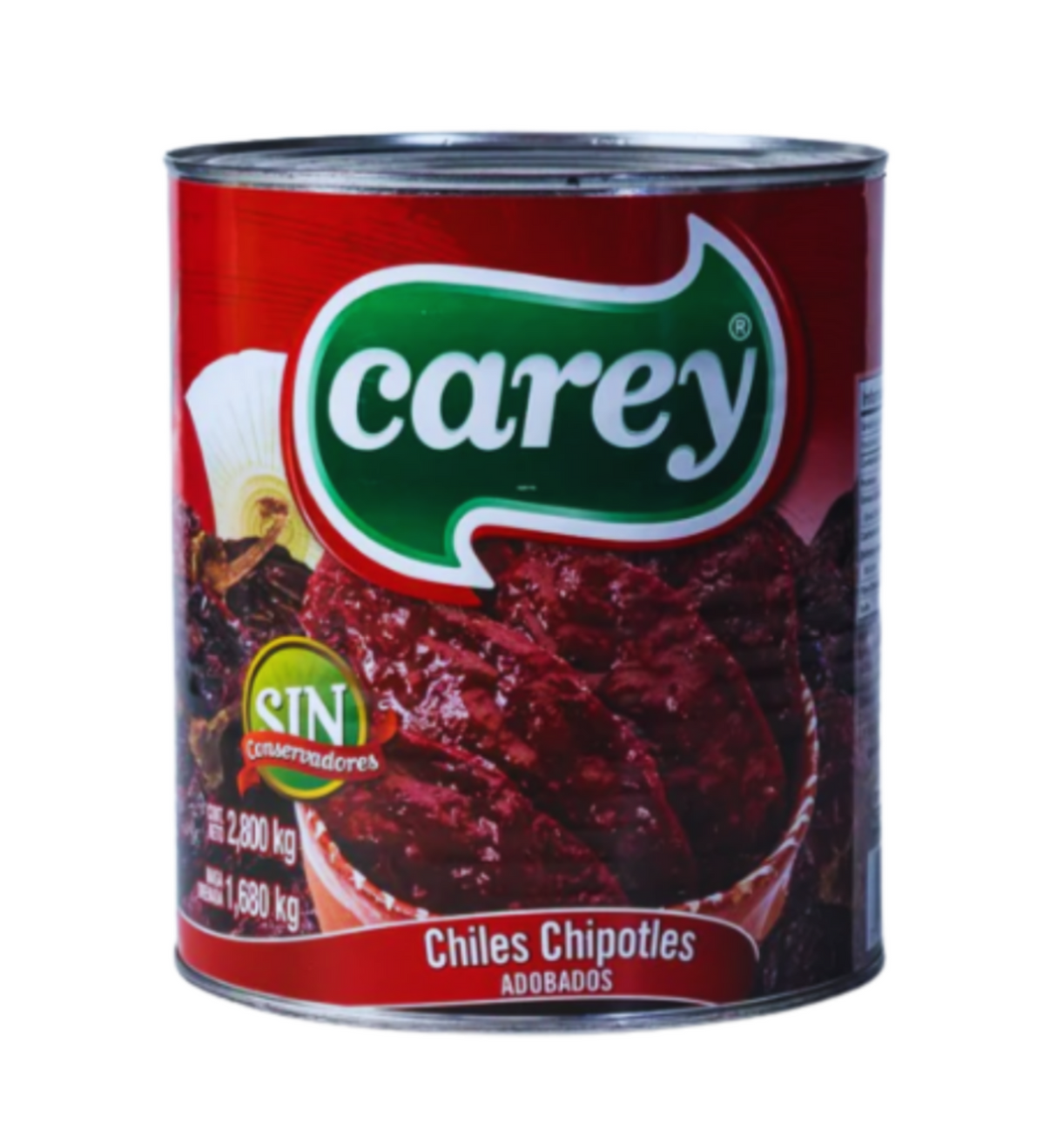 *Chiles Chipotles Adobados 2.730g - CAREY