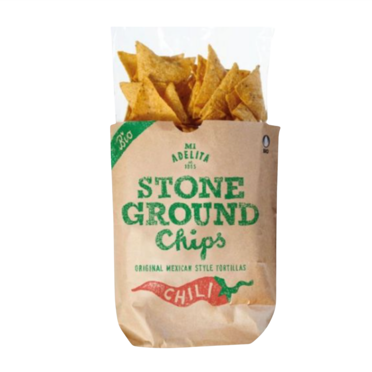 BIO Tortillas chips Chili Chipotle "Mi Adelita" 150 gr