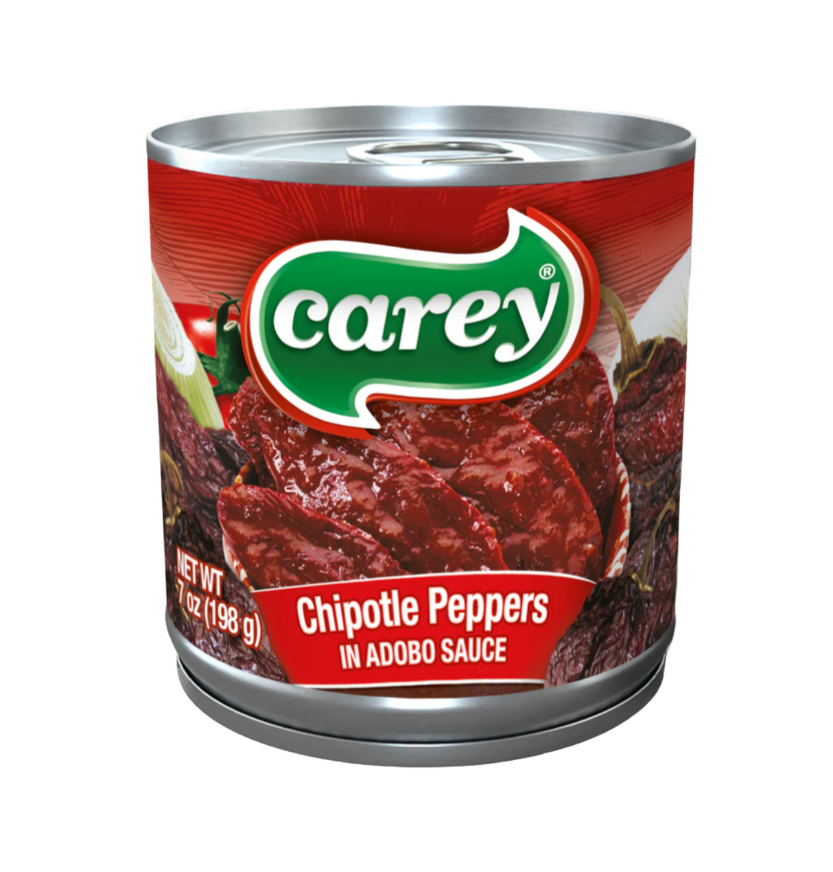 Chiles Chipotles Adobados 198g - CAREY