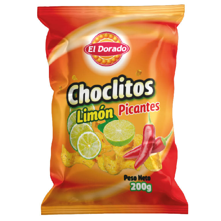 Choclitos Limón picante 200g - EL DORADO