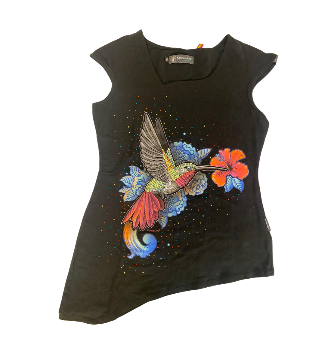 Blusa Asimetrica Colibri ( CH)