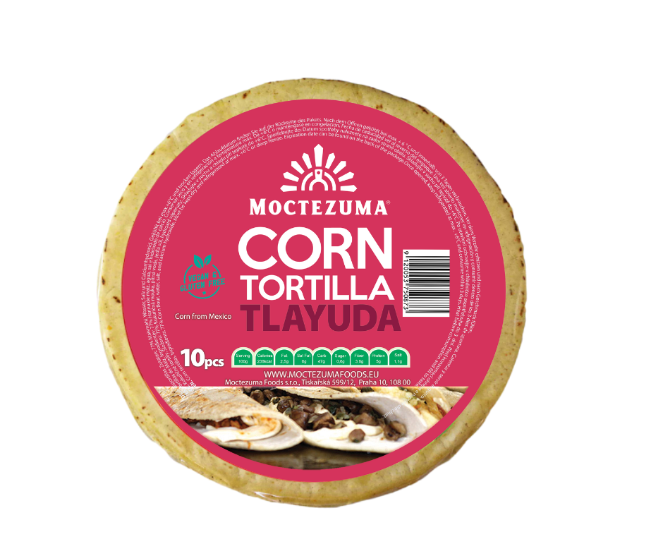 TLAYUDA Tortillas 10 piezas MOCTEZUMA