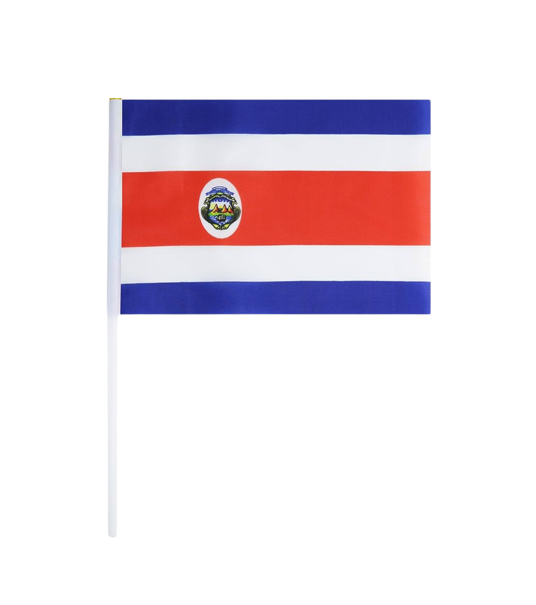Mini bandera de Costa Rica 21x13 cm.