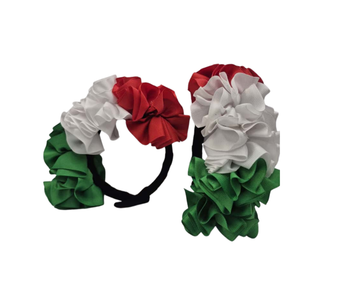 Diadema Flores Tricolor