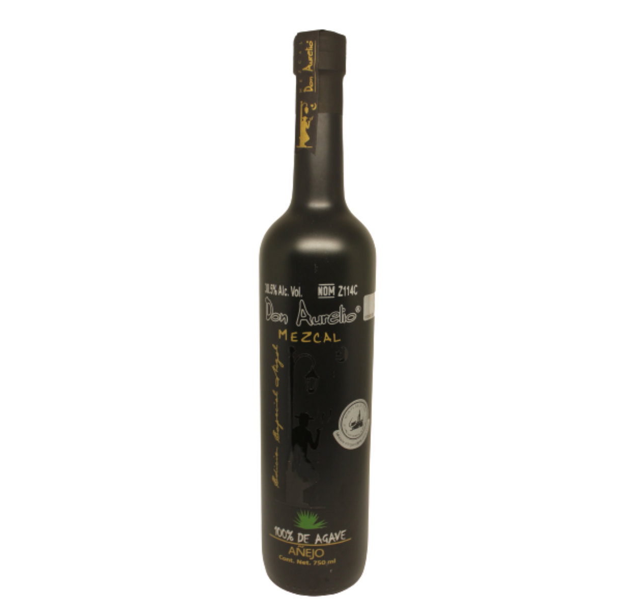 Mezcal DON AURELIO añejo 750 ml 38.5% vol.