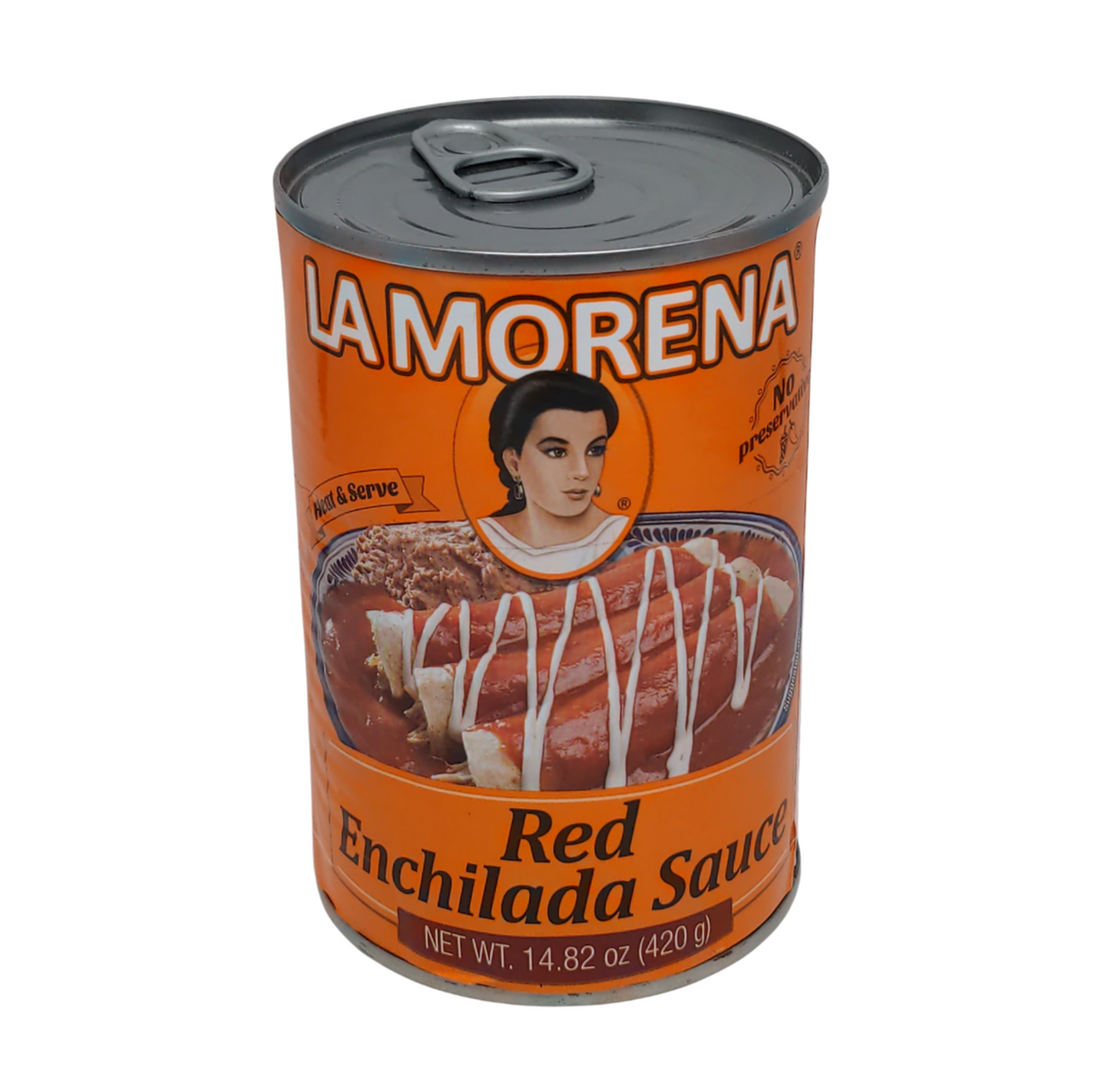 Salsa para Enchiladas Rojas 420g - LA MORENA