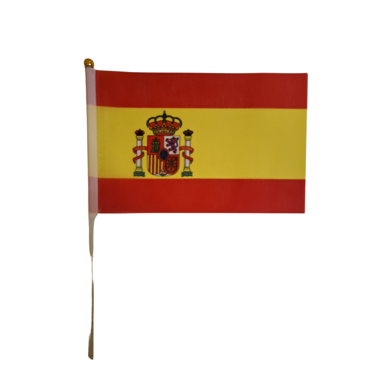 Mini bandera de España 21x13 cm.