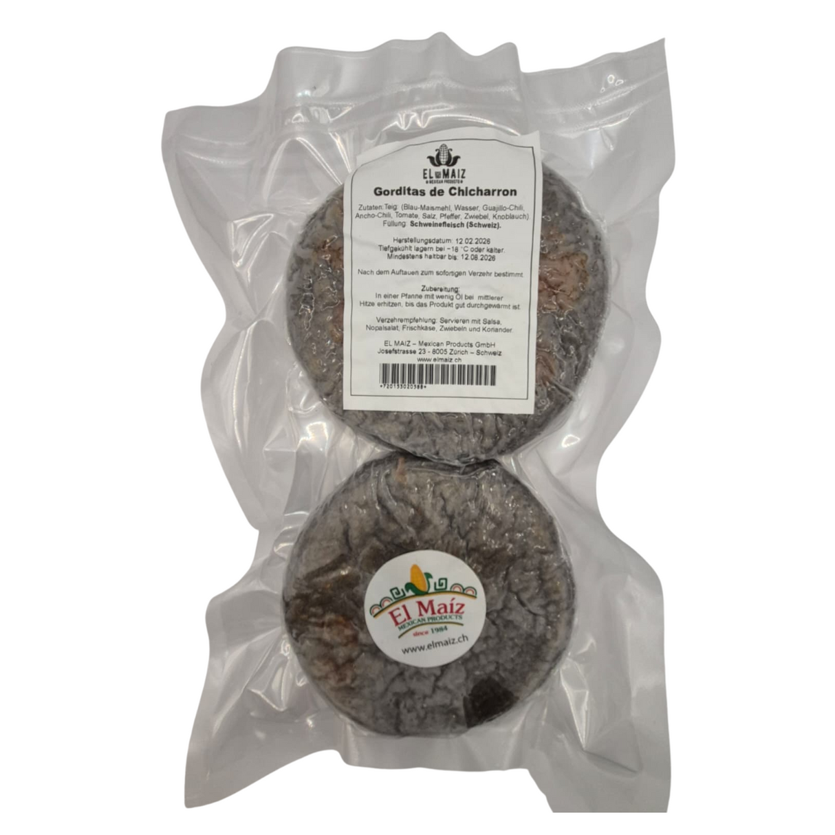 Gorditas de Chicharrón 4 piezas