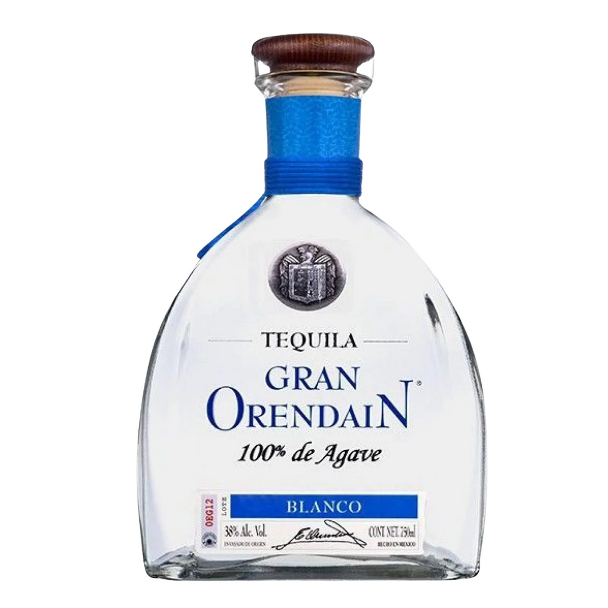 Tequila Gran Orendain Blanco 100% Agave 40% 750 ml