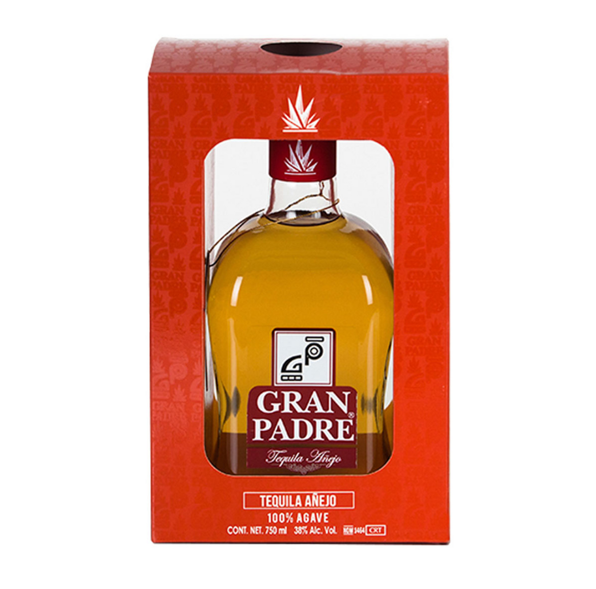 TEQUILA GRAN PADRE AÑEJO 100% AGAVE 40° 700ML