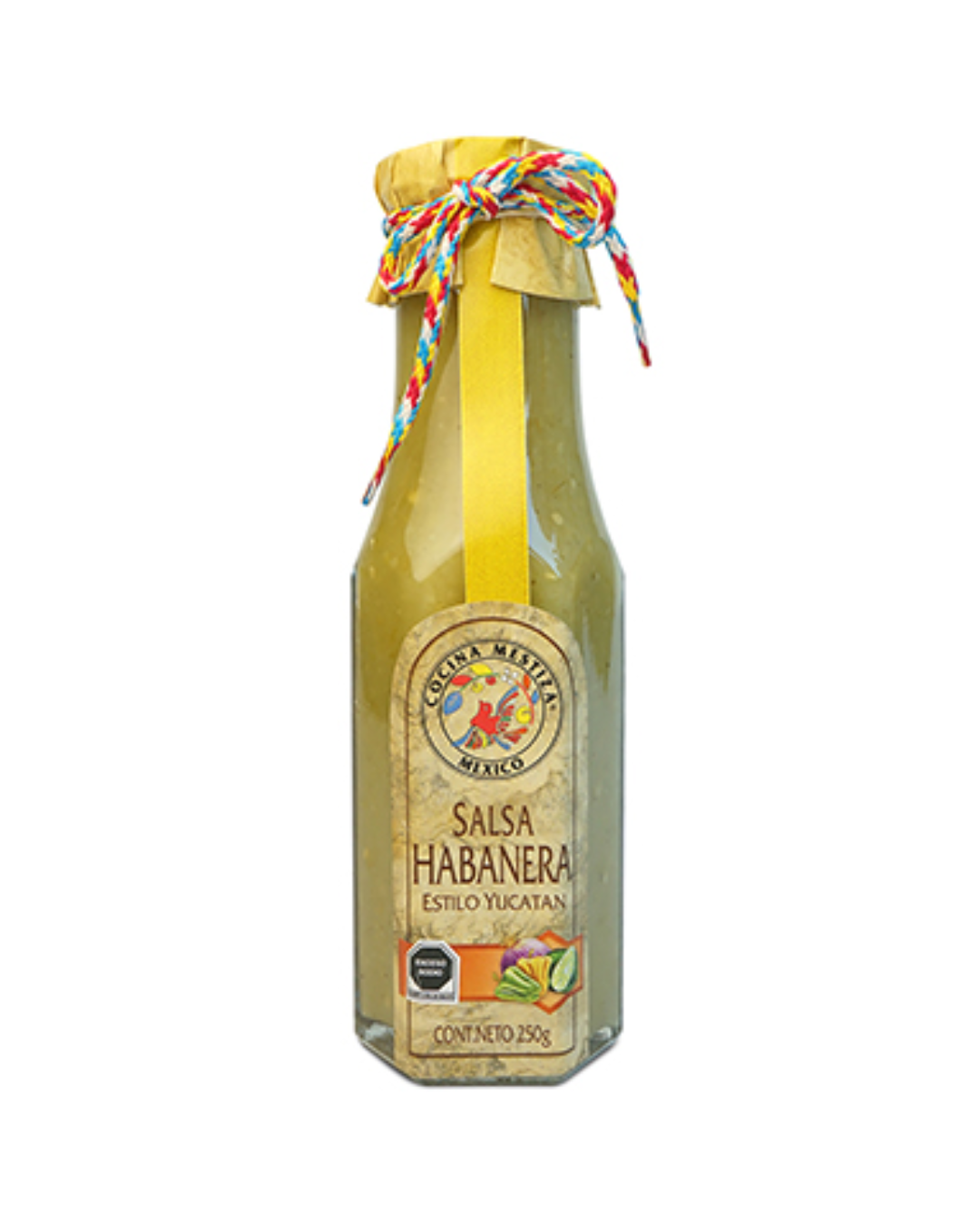 Salsa Habanero estilo Yucatan 250g - COCINA MESTIZA