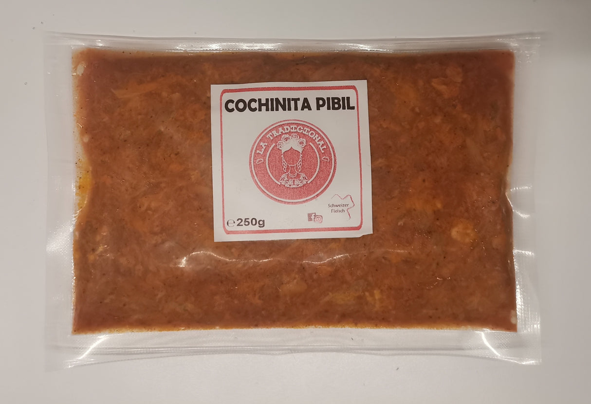 Cochinita Pibil 250 g - (Carne Suiza 100%) LA TRADICIONAL