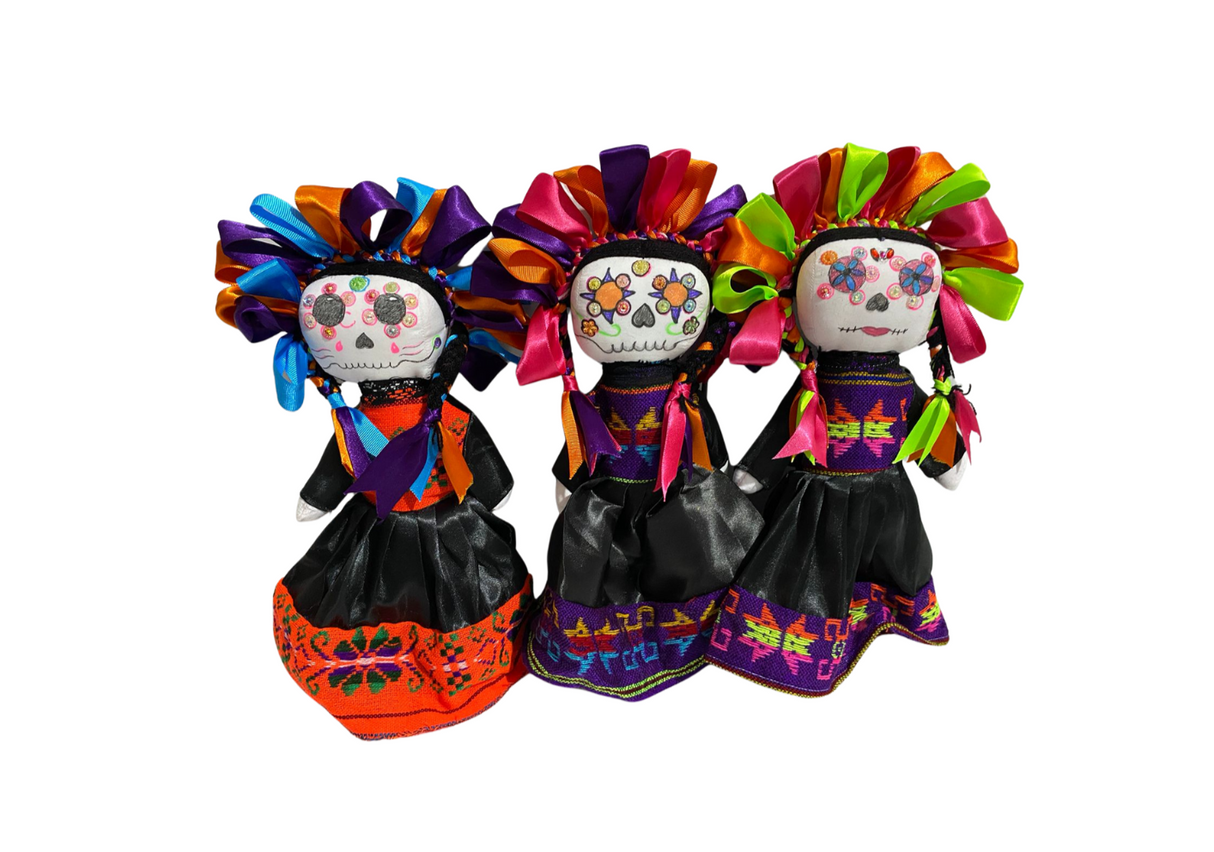 Muñeca Lele Catrina - Muñeca Mazahua tradicional