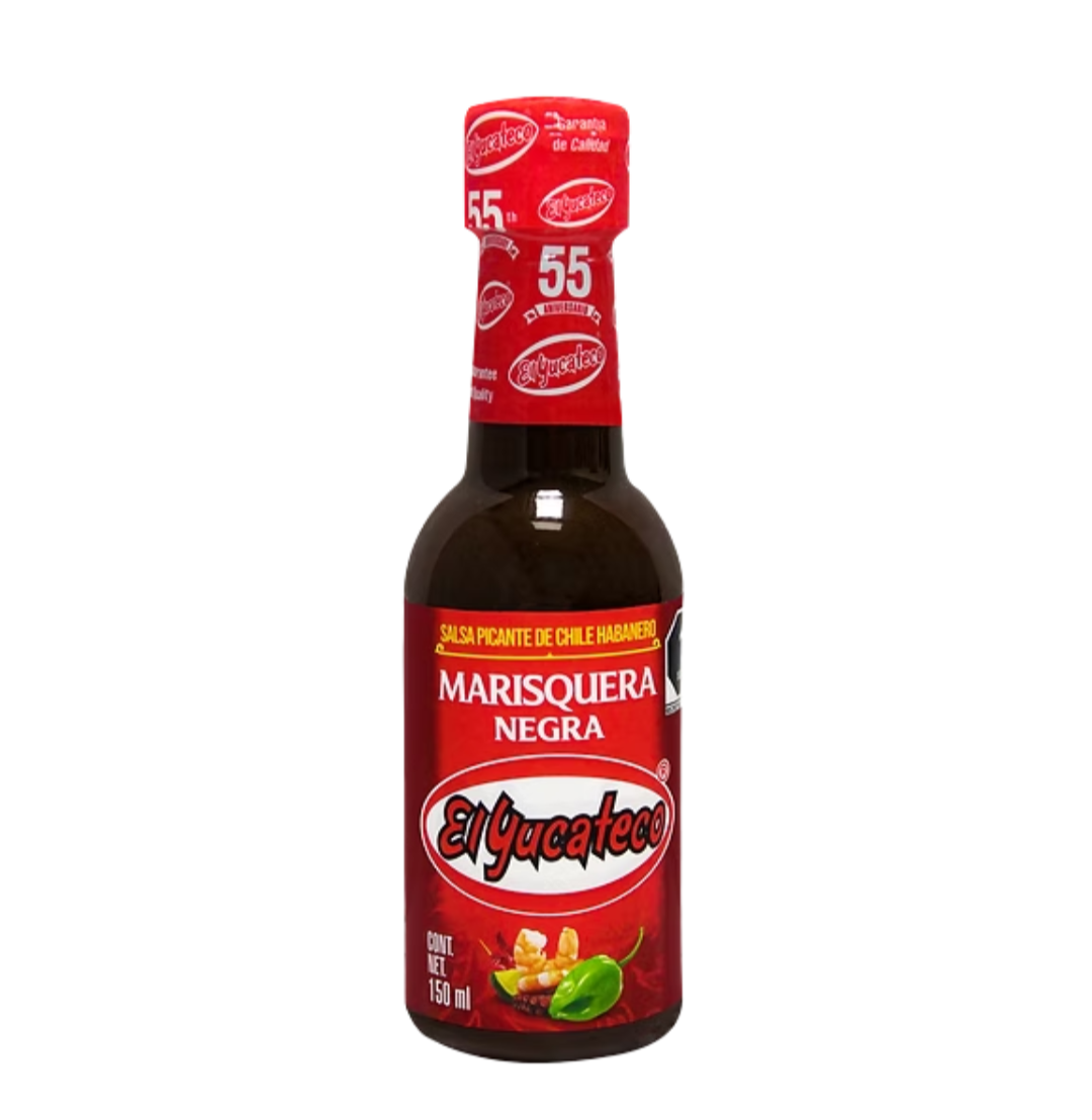 Salsa Habanero Marisquera Negra 150ml - EL YUCATECO