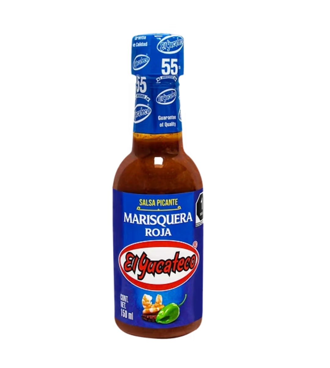 Salsa Habanero Marisquera Roja 150 ml - EL YUCATECO