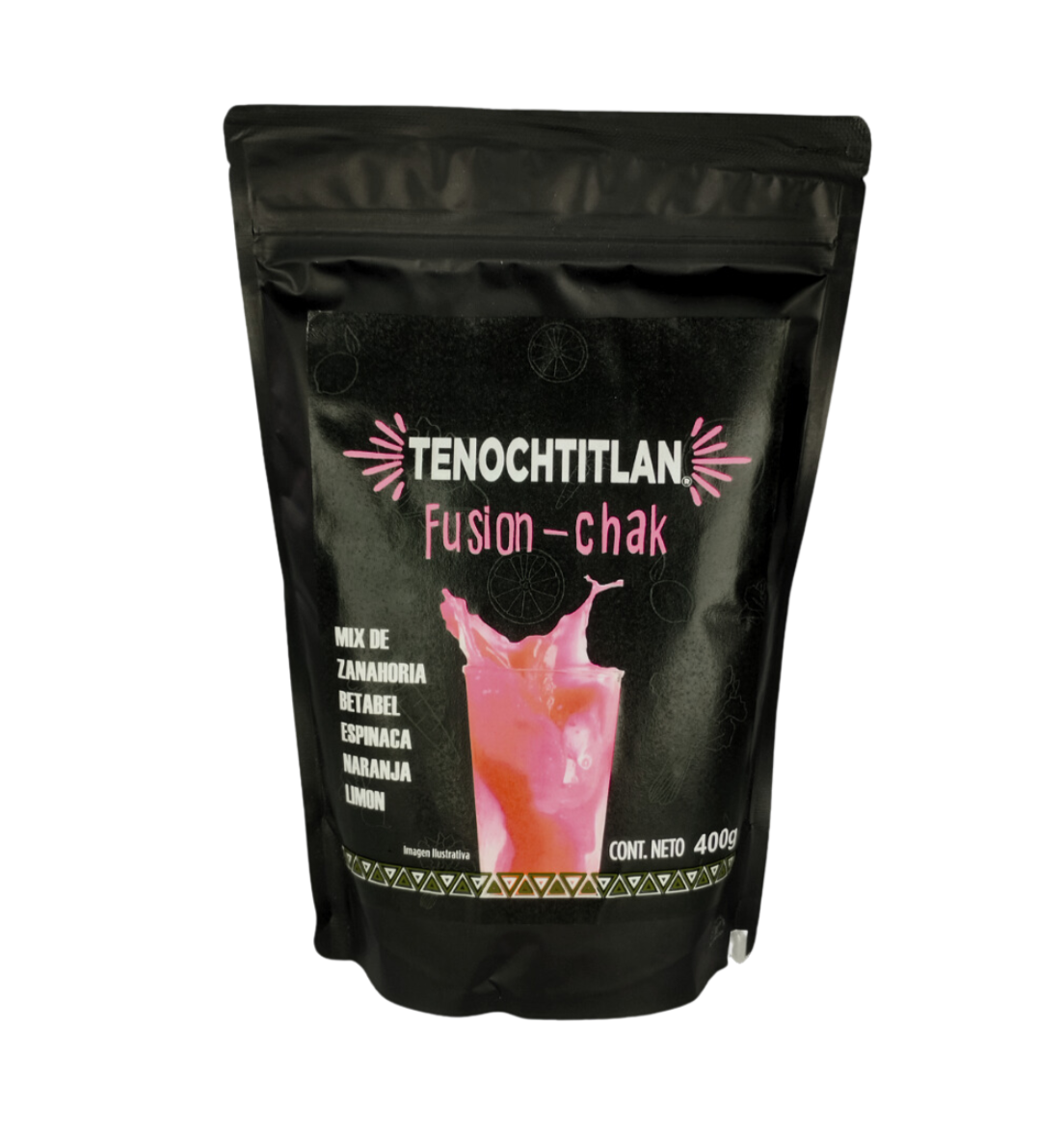 Fusion Chak 100g (Mix de zanahoria betabel espinaca naranja y limón) - TENOCHTITLAN