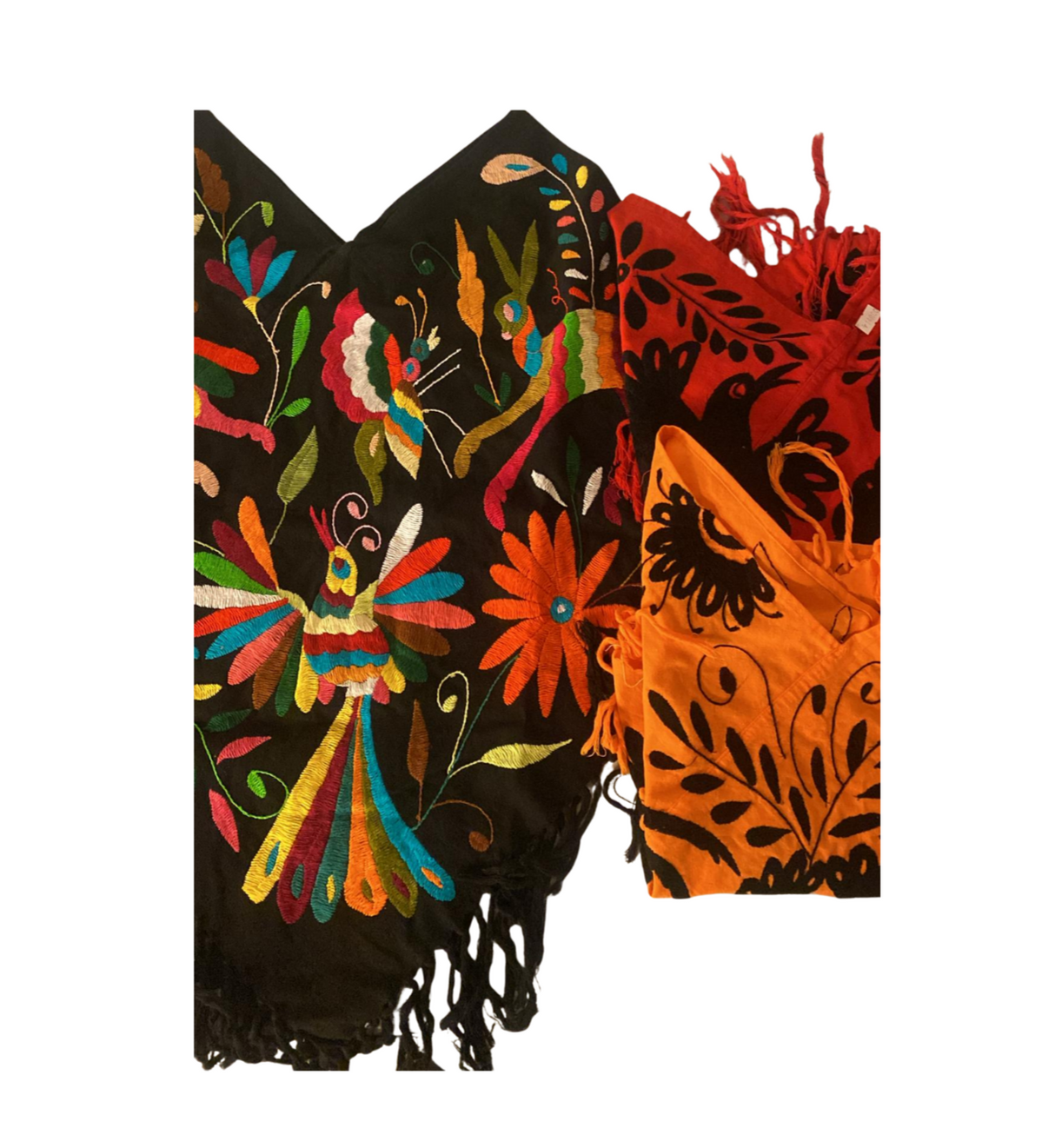 Mañanita bordado tenango varios Colores