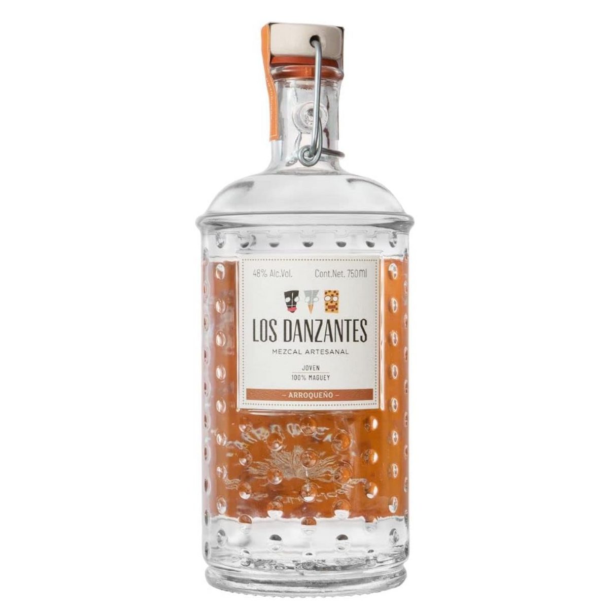 Mezcal LOS DANZANTES Arroqueño 700ml 48% Vol