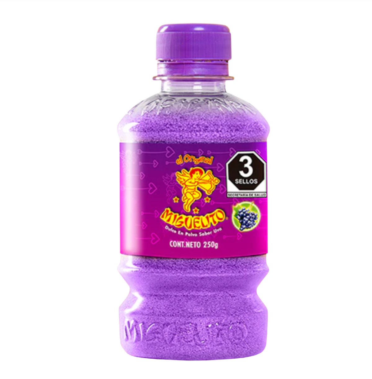 Botella de Miguelito en polvo Uva 250 gr - Miguelito