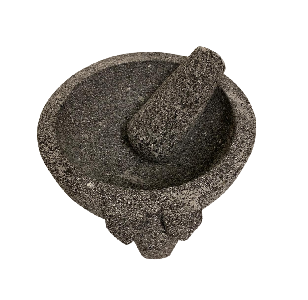 Molcajete de piedra volcánica Mediano 17cm #6