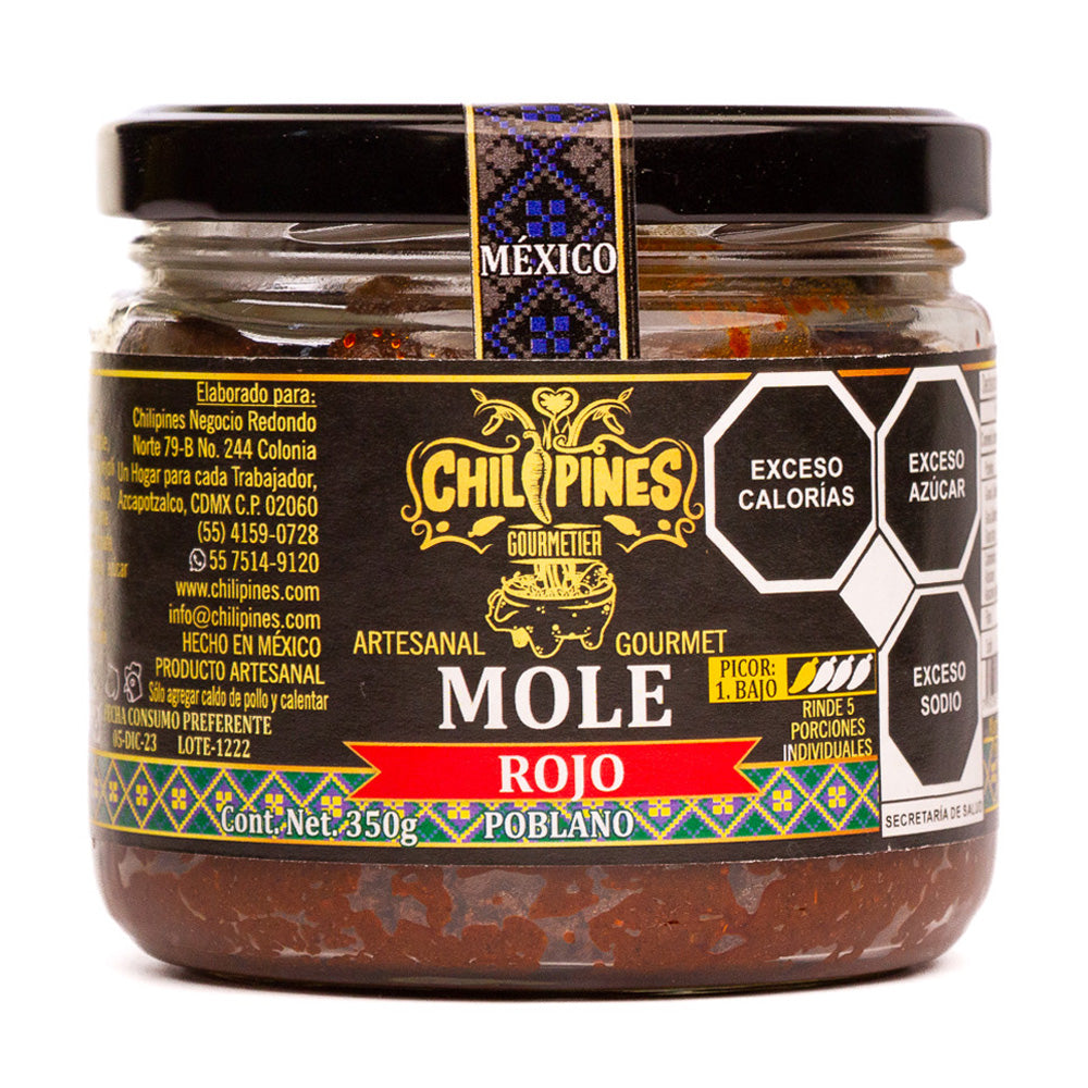 Mole Rojo 350g - CHILIPINES
