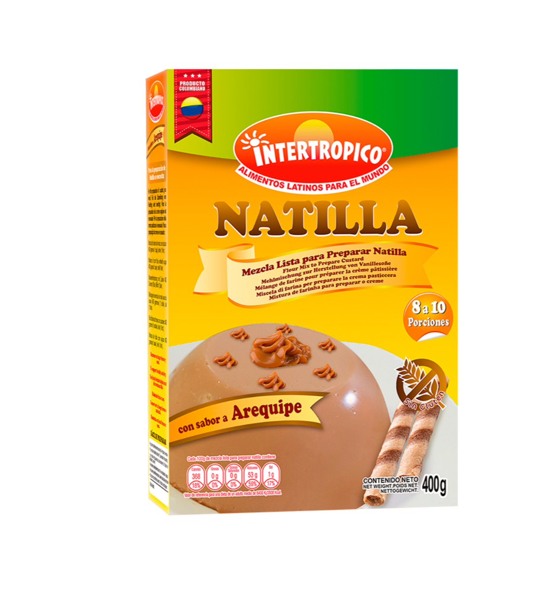 Natilla Arequipe 400 g INTERTRÓPICO
