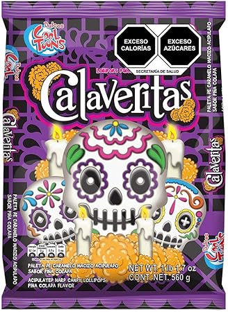 Paleta Calaveritas 14 g - Cool Toons