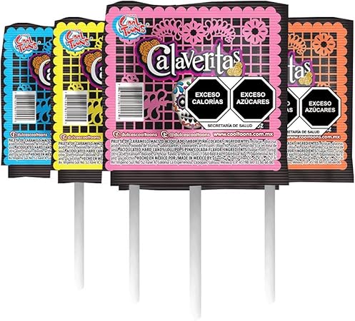 Paleta Calaveritas 14 g - Cool Toons