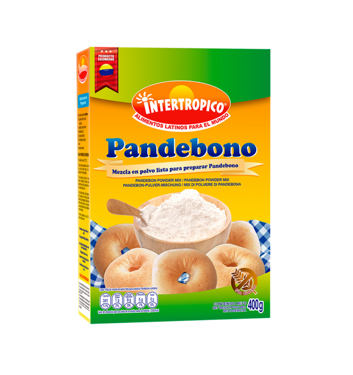 Harina Pandebono 400g - INTERTROPICO