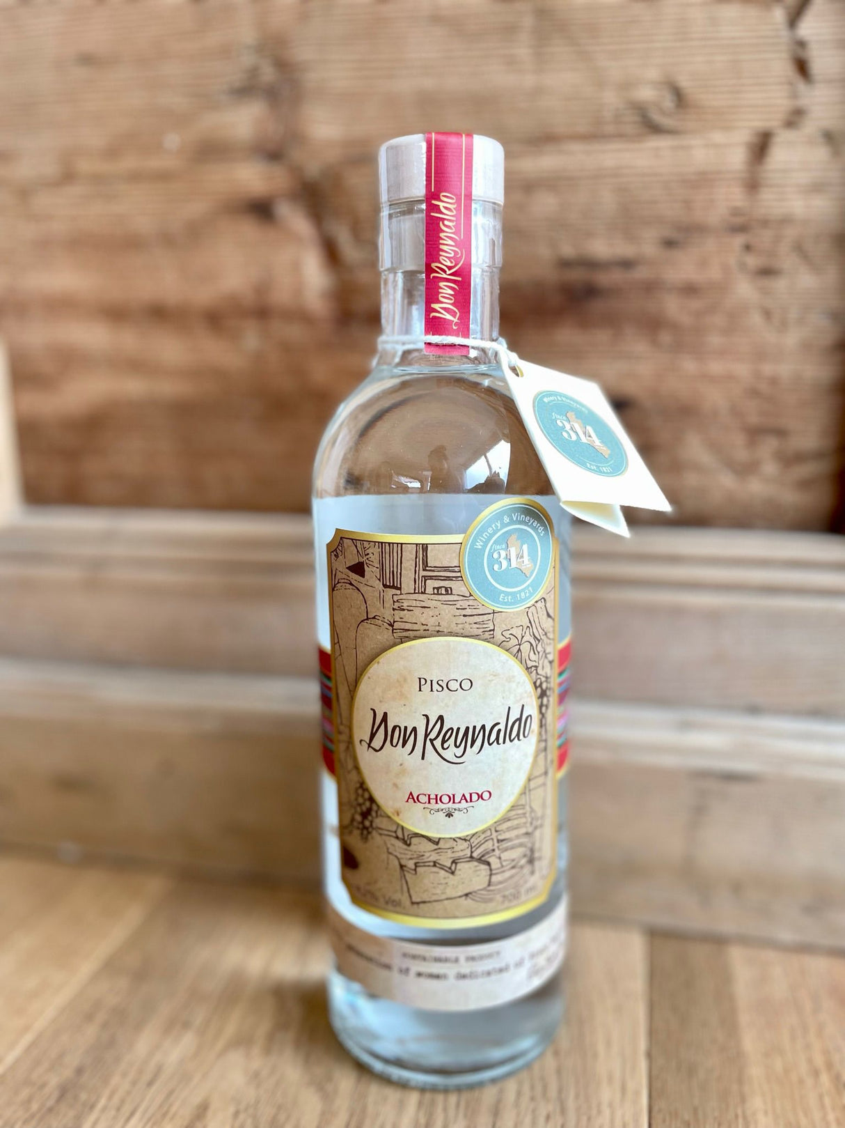 *Pisco Peruano acholado DON REYNALDO