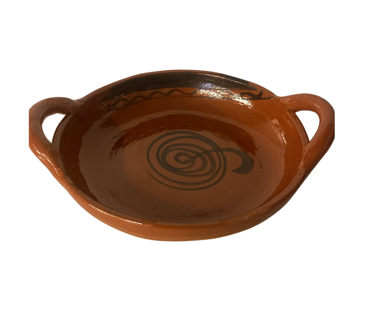 Platones con Asa de Barro