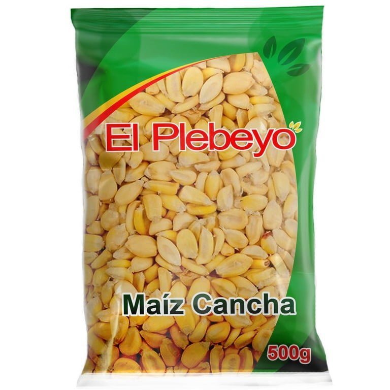 DESCUENTO 30% Maiz Cancha 500 g EL PLEBEYO FECHA DE CADUCIDAD 21.11.2025