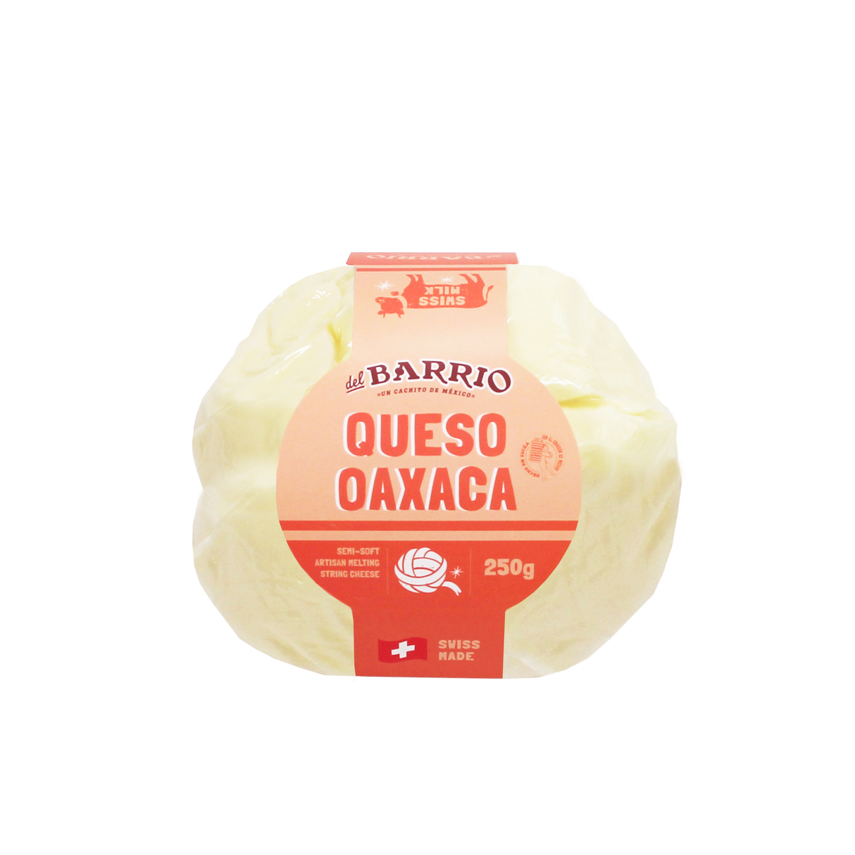 Queso Oaxaca Fresco 250g DEL BARRIO