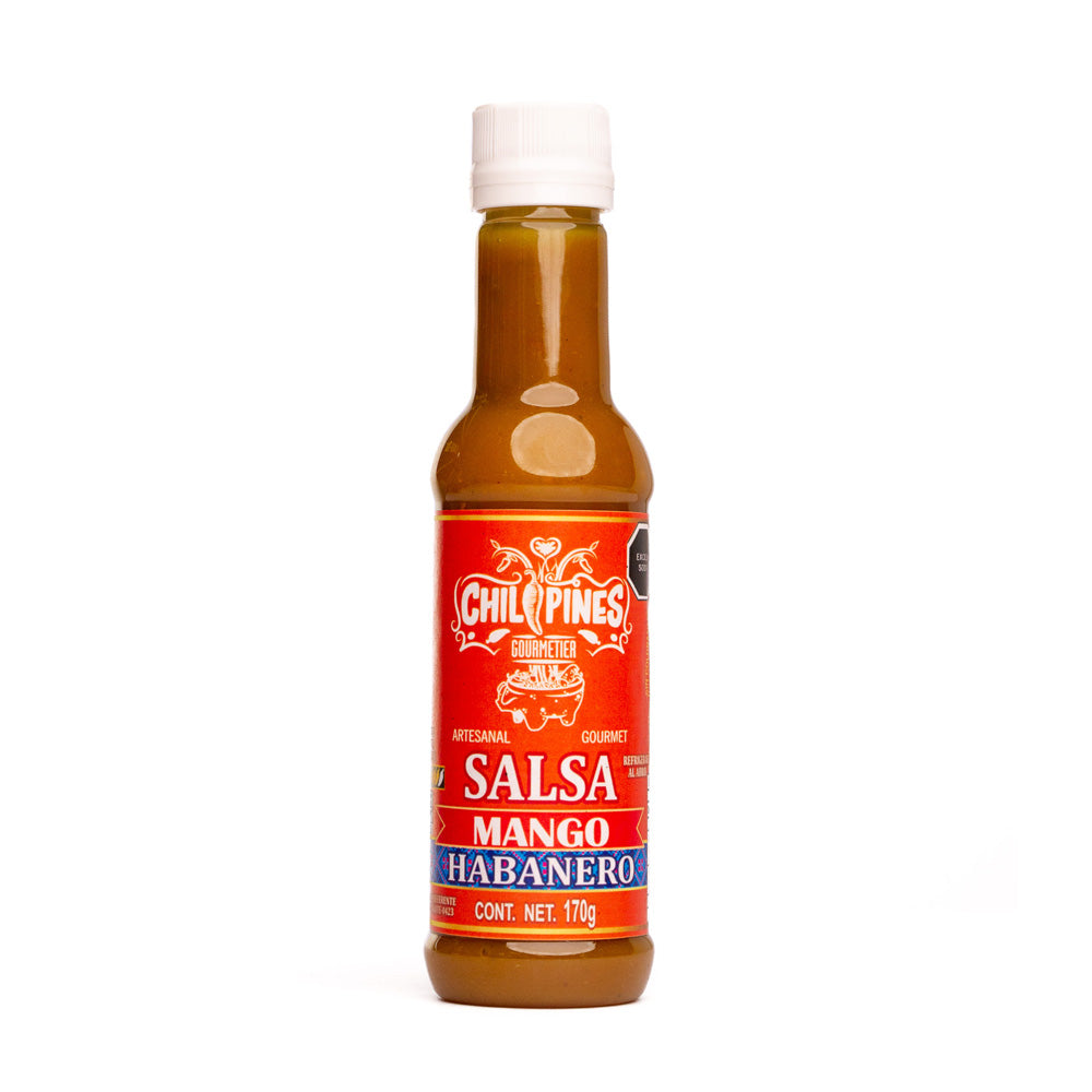 Salsa Taquera de Chile Habanero y Mango 170g - CHILIPINES