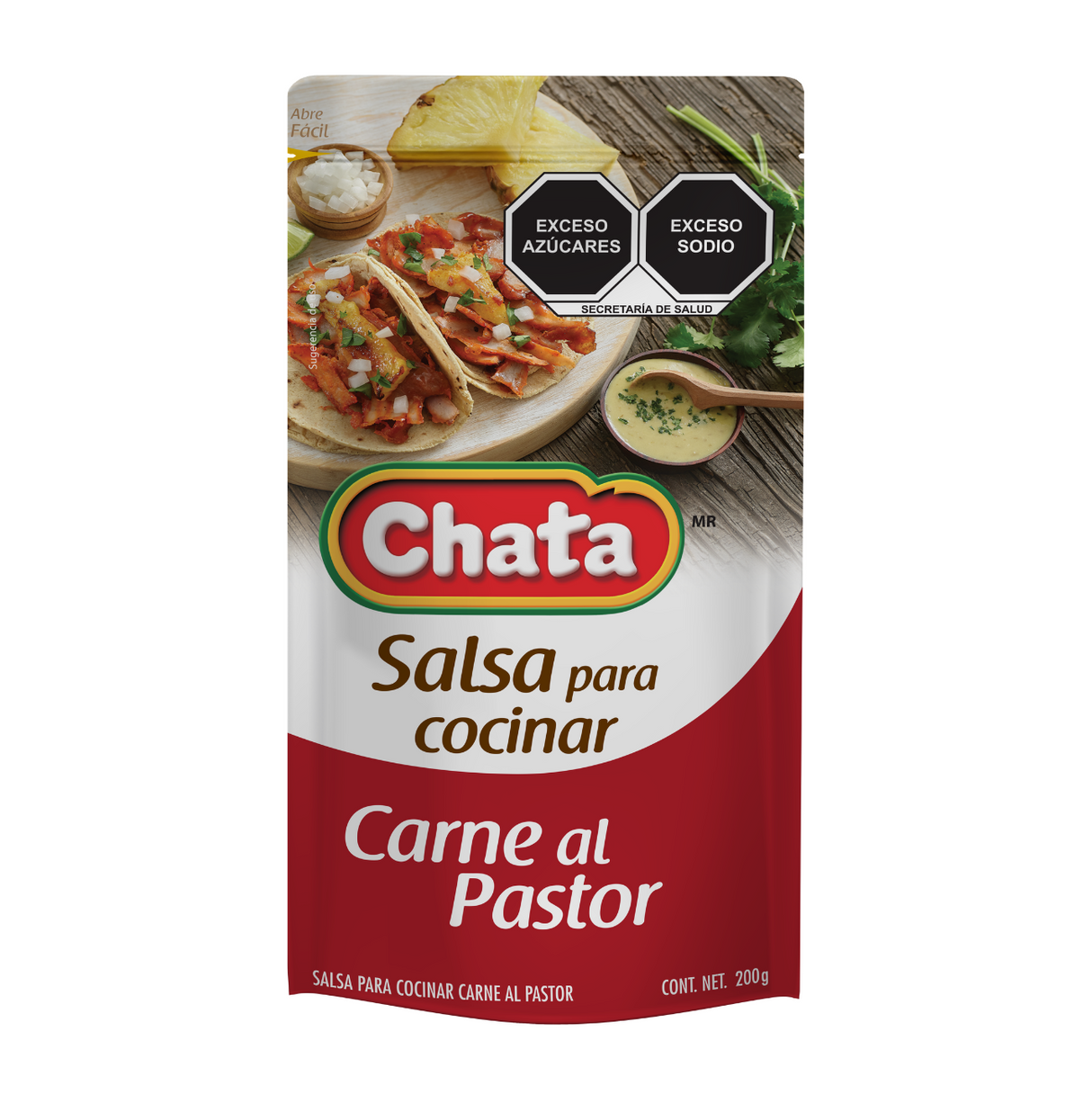 DESCUENTO 40% Salsa para Pastor Pouch 200g - CHATA FECHA DE CADUCIDAD 02.07.2026