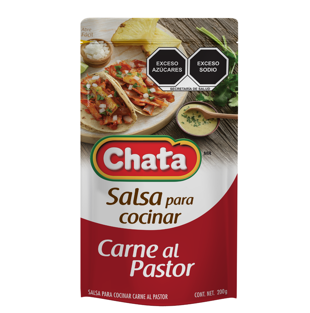 DESCUENTO 40% Salsa para Pastor Pouch 200g - CHATA FECHA DE CADUCIDAD 02.07.2026