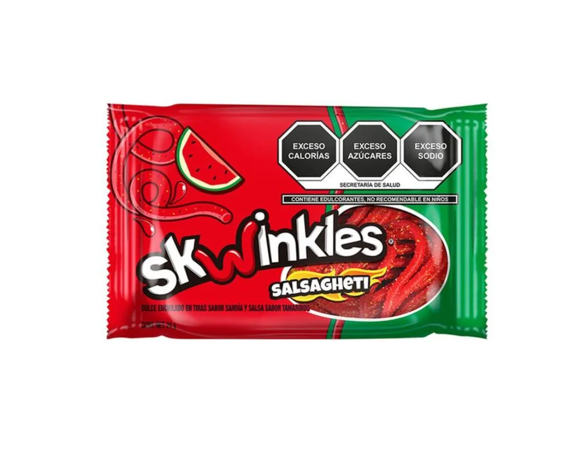 Skwinkles Salsagheti Sabor Tamarindo 24g - LUCAS