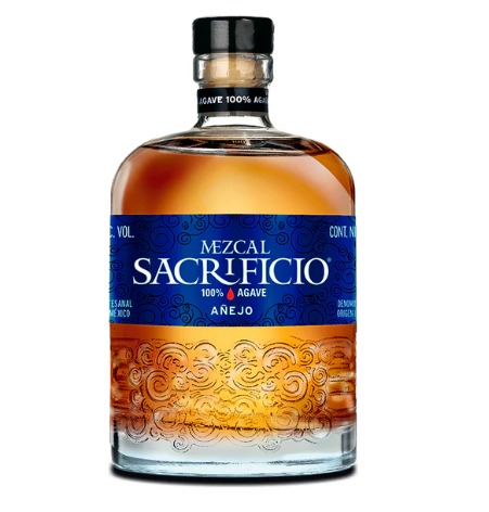 Mezcal Sacrificio 100% Agave Añejo 700 ml
