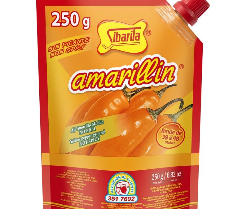 Amarillin Aji amarillo molido Pouch 250g - SIBARITA