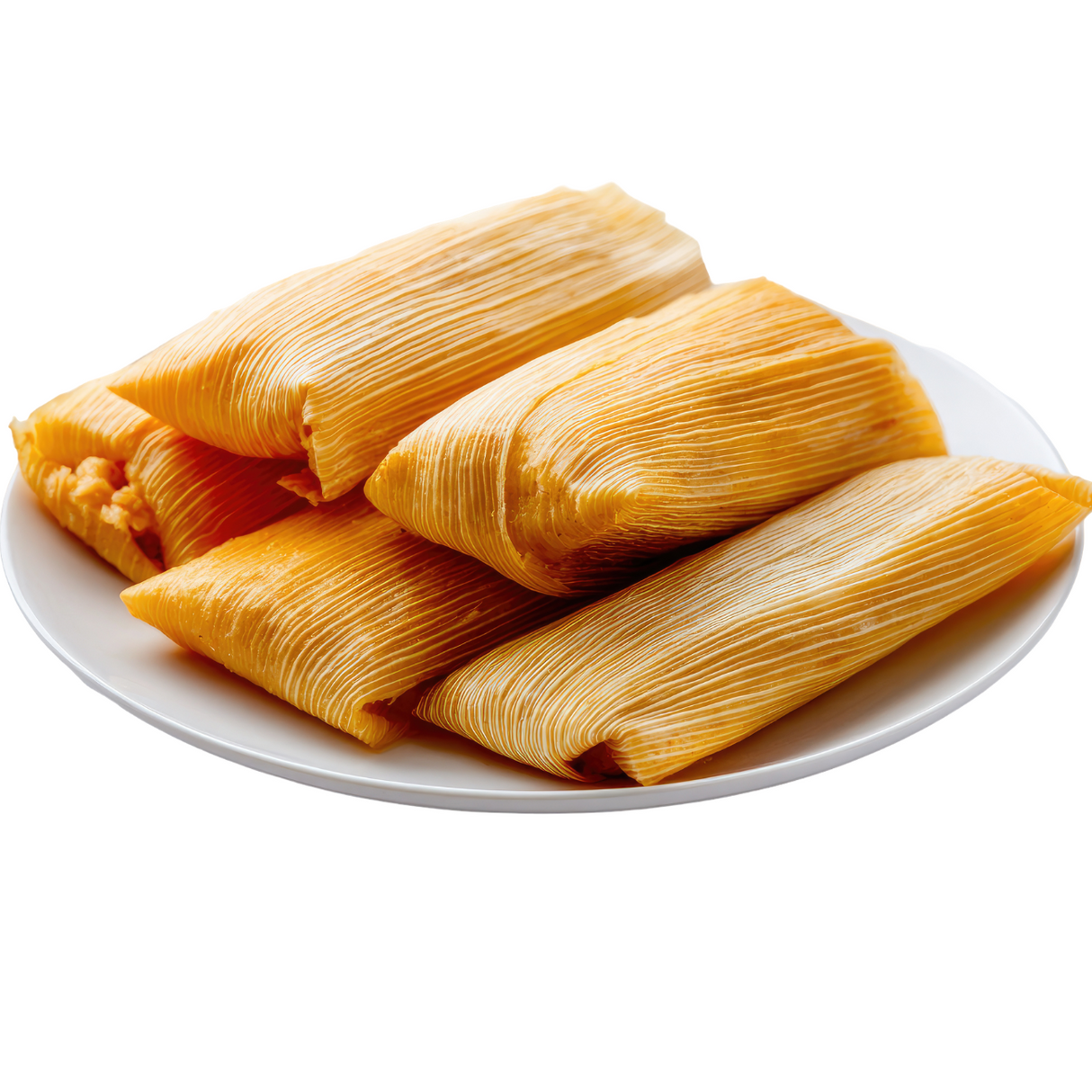 Tamales de Cerdo en salsa verde 3 piezas