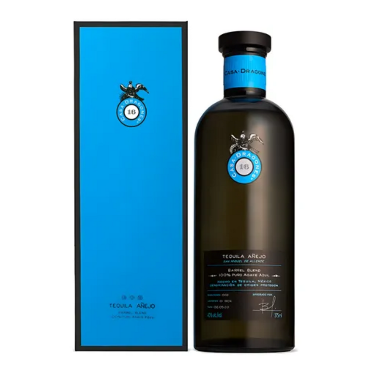 Tequila Añejo CASA DRAGONES 40% vol. alcohol