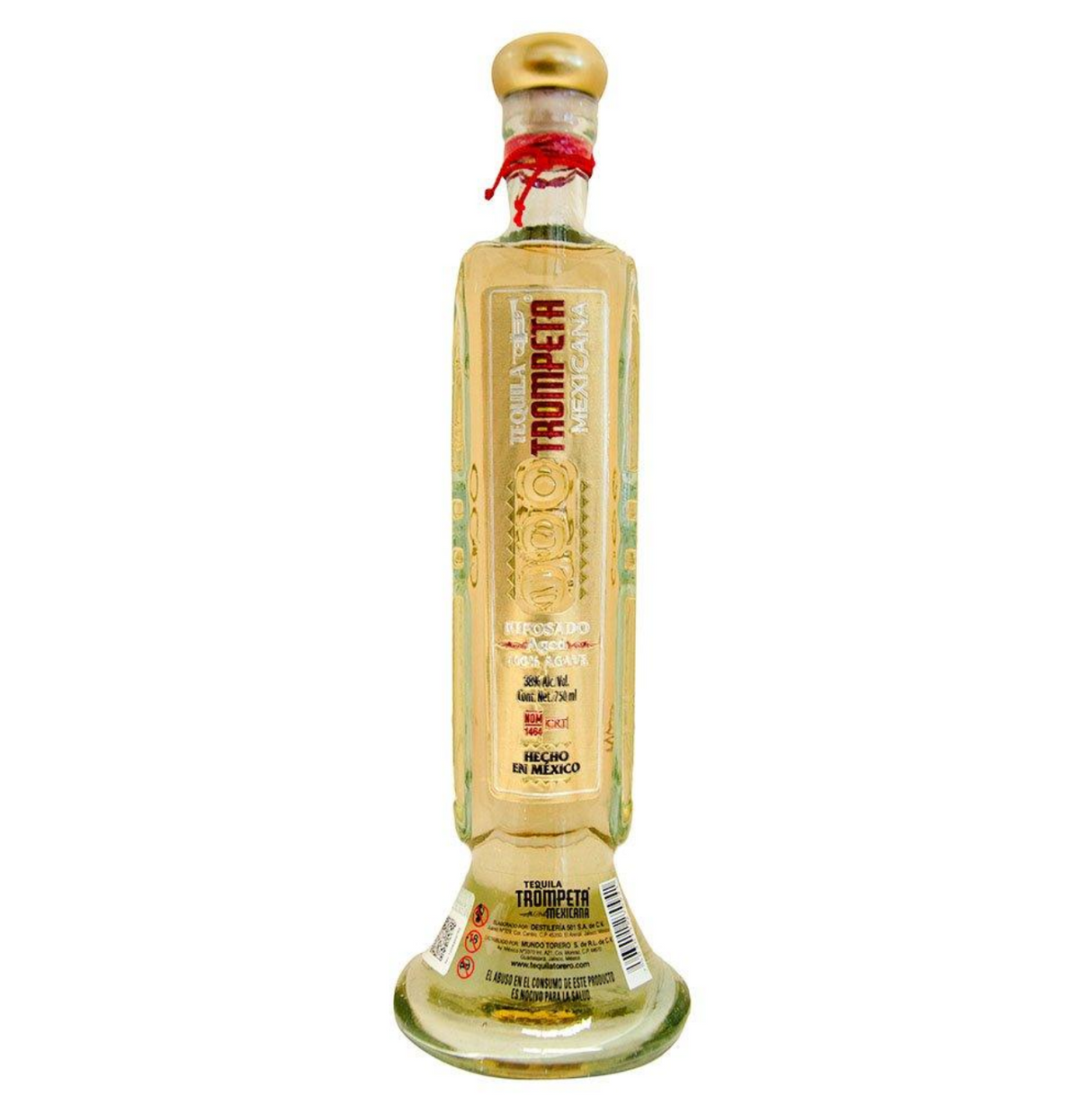 TEQUILA REPOSADO TROMPETA MEXICANA 100% AGAVE 38° 700ML